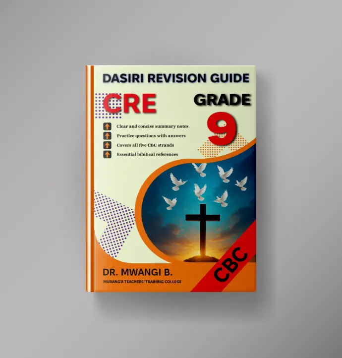 Dasiri guide book cre grade 9 cover design