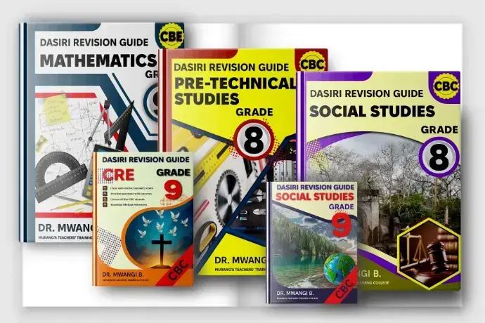 dasiri revision guide book covers